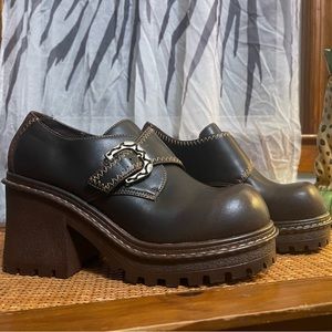 True vintage LEI brown boot/shoes